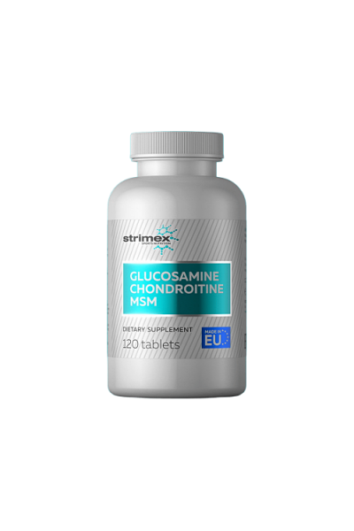 Glucosamine - Chondroitine - MSM Strimex, 120 табл.