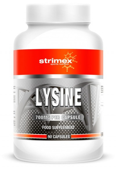 L-Lysine from Strimex, 700mg (90 caps)