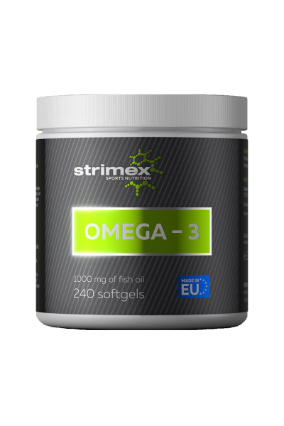 Omega-3 Strimex, 1000 мг, 120 капс. Omega-3 Strimex, 1000 мг, 120 капс.