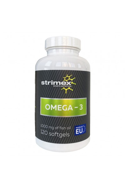 Omega-3 Strimex, 1000 мг, 120 капс. Omega-3 Strimex, 1000 мг, 120 капс.