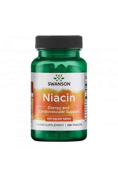 Swanson Niacin (Ниацин) , 100 мг, 250 капс Swanson Niacin (Ниацин) , 100 мг, 250 капс