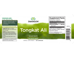 Swanson Passion tonkgat Ali (Тонкгат али), 400 мг, 120 капс-foto3