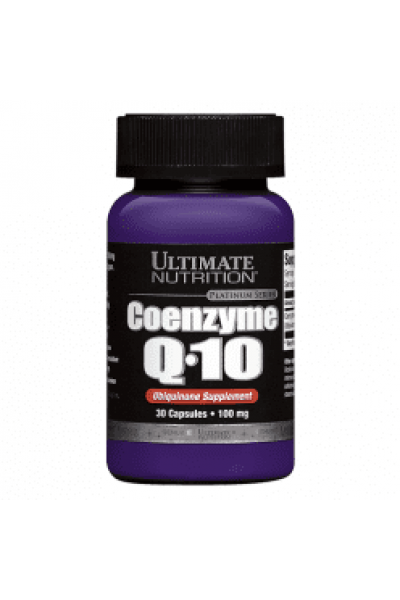 Ultimate Nutrition Coenzyme Q10 100% Premium (Коэнзим Q10), 100 мг, 30 капс