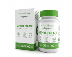 Метилфолат Витамин B9 NaturalSupp Methyl Folate Veg, 60 капс.