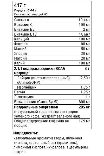 SAN BCAA Boosted (417 г)