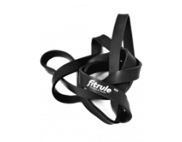 FitRule Резинка для фитнеса (эспандер) (1000см х 2см) Черная 25кг-foto2