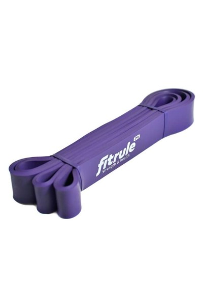 FitRule Резинка для фитнеса (эспандер), (1000см х 3,5см) Фиолетовая 30кг