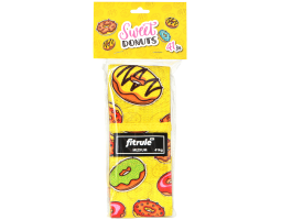 FitRule Фитнес-резинка принтованная тканевая (пончик, 41 кг)