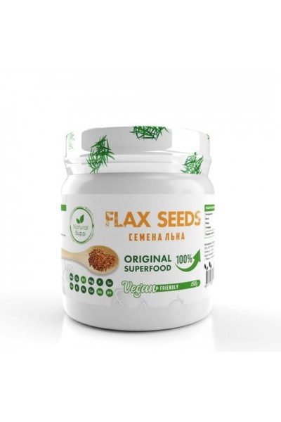 NaturalSupp Flax Seeds (Семена льна), 150 гр