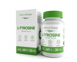 NaturalSupp L-Tyrosine Vegan (Л-тирозин веган), 500 мг., 60 капс.