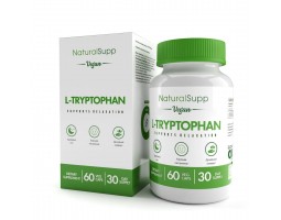 Л-Триптофан Вег NaturalSupp L-Tryptophan Vegan, 60 капс.
