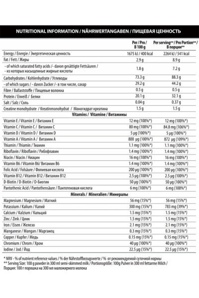 Гейнер Масс Билдер VPLab Mass Builder (1.2 кг)