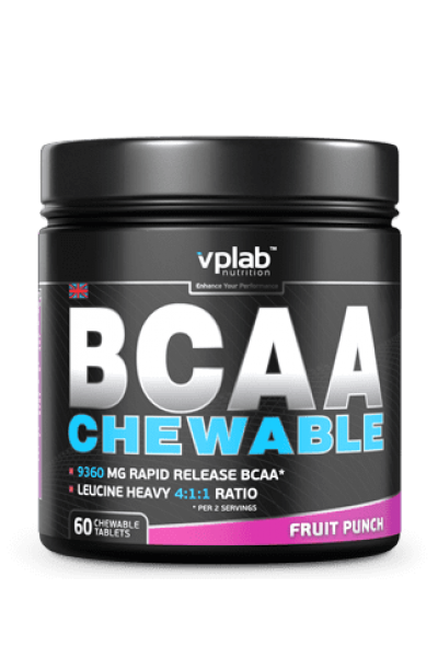 БЦАА жевательные 4:1:1 VPLab BCAA chewable  (60 таб)