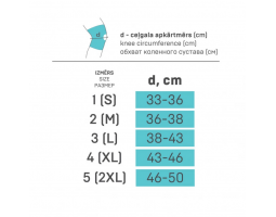 Бандаж коленный Tonus Elast Active Advanced, размер S-foto2