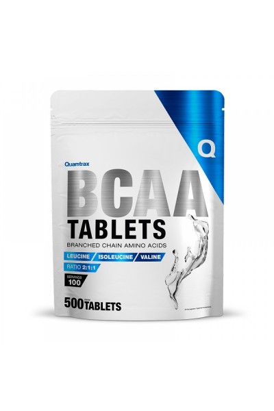 Quamtrax BCAA 1000 (БЦАА), 500 таблеток