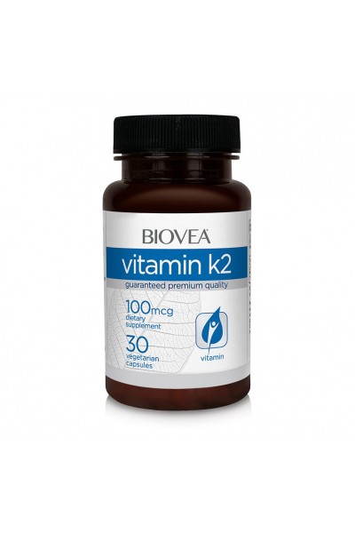 Biovea Vitamin K2 (Витамин К2), 100 мг, 30 вег. капс