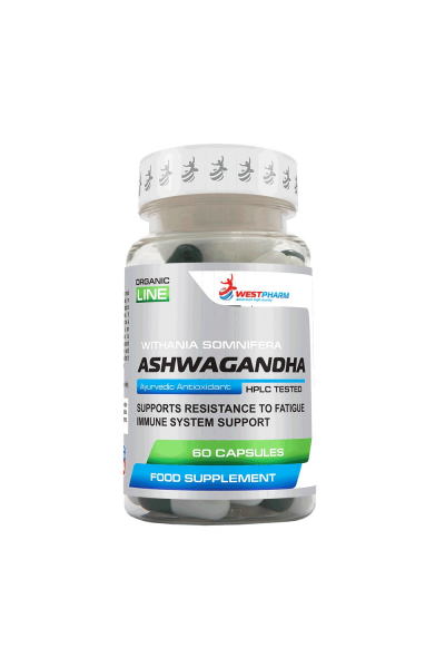 Ashwagandha from WestPharm, 120 мг (60 капсул)