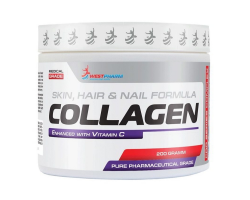 Collagen + Vitamin C from WestPharm, 200 гр (40 порций)