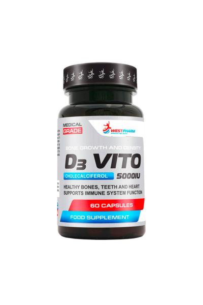 D3 Vito 5000IU from WestPharm (60 капсул)