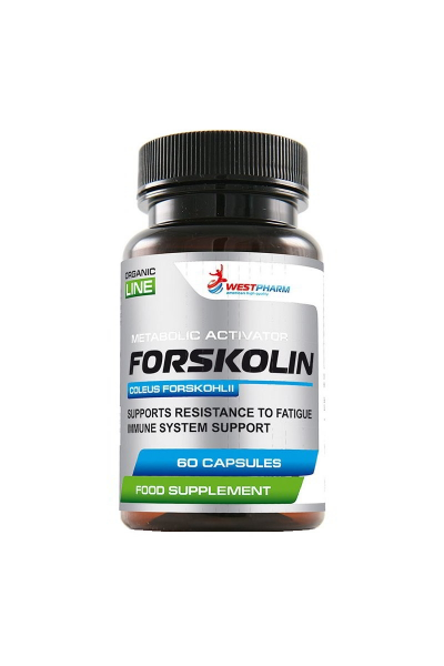Форсколин Forskolin from WestPharm, 250 мг (60 капсул)
