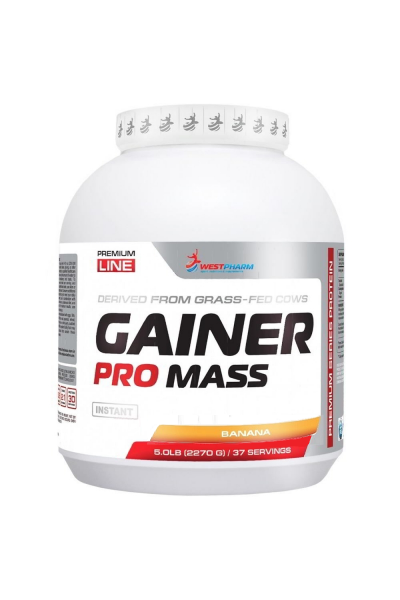 Gainer Pro Mass from WestPharm, 2270 гр (37 порций)