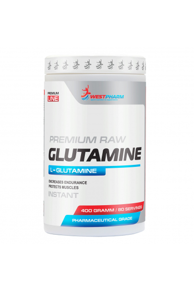 Glutamine from WestPharm, 400 гр (80 порций)