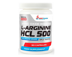 L-Arginine HCL from WestPharm, 500 мг (90 капсул)