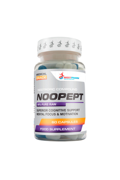 Noopept from WestPharm, 20 мг (60 капсул)