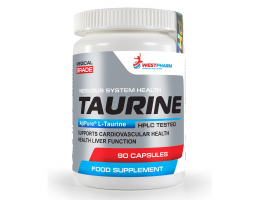 L-Taurine from WestPharm, 500 мг (90 капсул)
