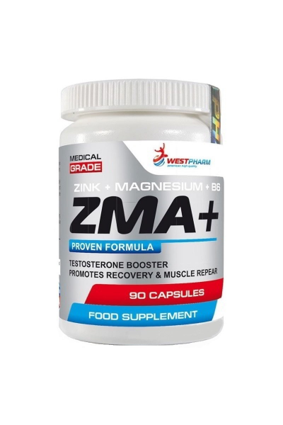 ZMA+ from WestPharm, 500 мг (90 капсул)