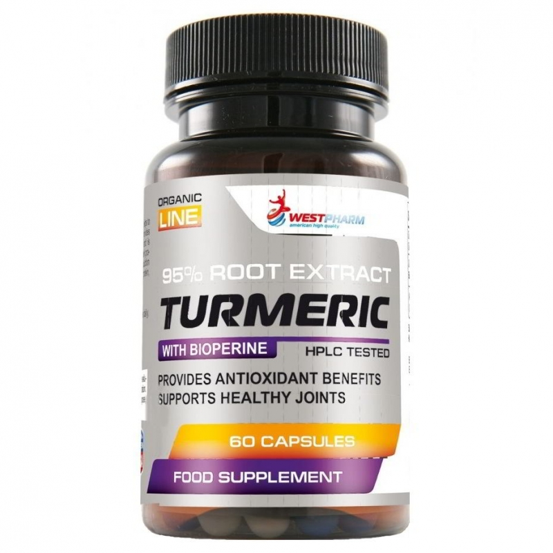 Turmeric from WestPharm, 500 мг (60 капсул) купить в Минске, Беларуси
